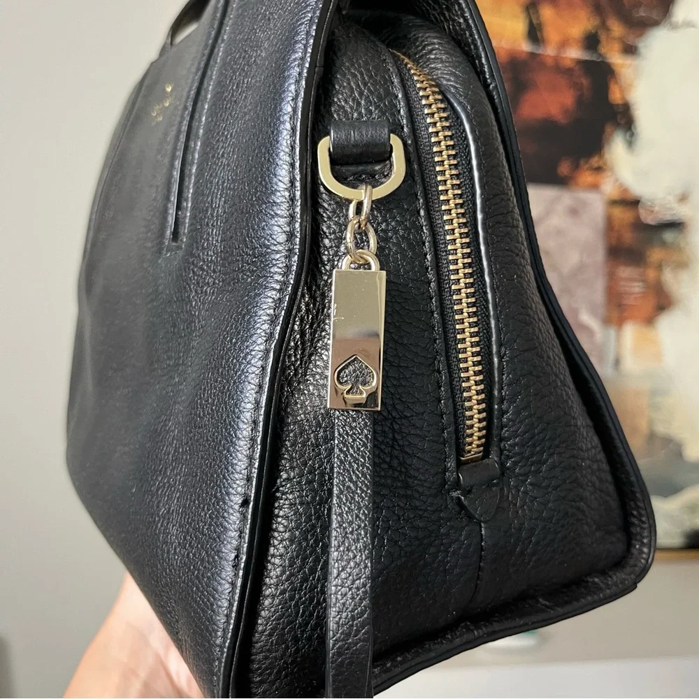 NWT Kate Spade New York GREY STREET BRENNAN SHOULDER BAG Black